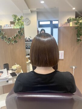 エル バイ ファースト(L by first) 【L by first】ハネを抑えて内巻きボブ　10代/20代/30代/40代/