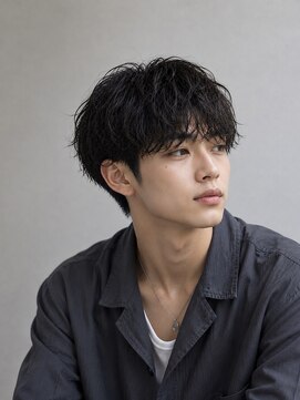 レイ バイ セブンルックス 宇都宮鶴田店(Lay by 7LOOKS) メンズマッシュスパイラルパーマ