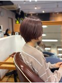 ショートボブ/大人ショート/小顔【倉敷/ショート】