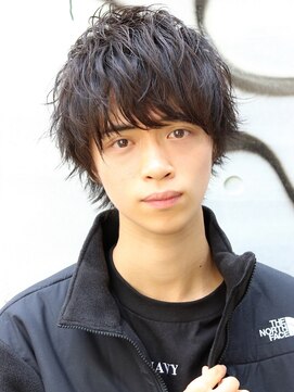 ネイビー(NAVY) マットコンパクトウルフ