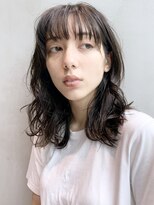 アルバム 銀座(ALBUM GINZA) ナチュラルウエーブ_ココアブラウンフリンジウェーブ_47981