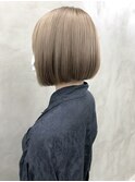 ＊【SUN】ツヤツヤ☆グレージュボブ＊