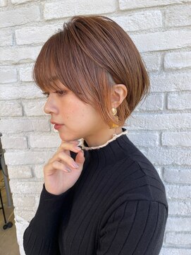 レーヴバイロンド 仙台(Reve by Lond) 大人かわいいショート チョコレート　大人ガーリー　プリカール