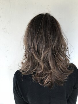 フレールヘアー(Frere hair) バレイヤージュカラー