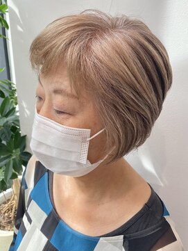 ステア ケース(stair case) 白髪染めを卒業 白髪ぼかし 脱白髪染め 50代60代