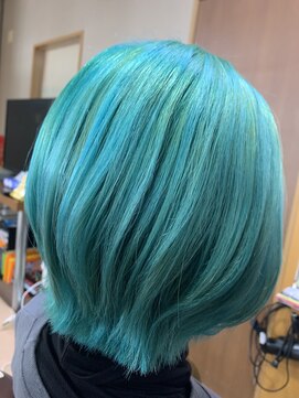 プレッソヘアー Presso hair Wブリーチ　ロコルカラー