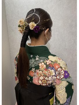 ウィスプ 赤羽店(wisp) 袴アレンジスタイル☆