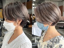 【周りと差をつけるハイライトショート】お洒落なヘアカラーを楽しむならハイライトで決まり！