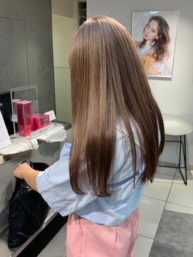 ヴェイン 渋谷(vain) 透明感ブラウン×ロング