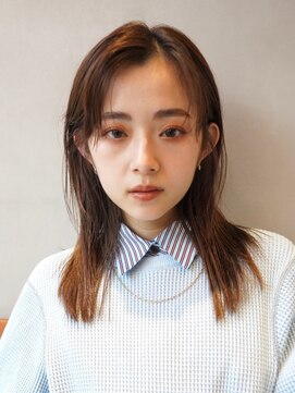 ニコ トウキョウ(nico TOKYO) イメチェン大人可愛い小顔カットフェミニンダークアッシュ