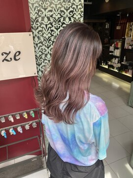 プライズ 錦糸町北口店(prize) ピンクアッシュバレイヤージュ【錦糸町北口】