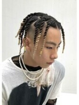 ラブ ロック Love' Lock タイトロープ・ブレイズ・成人式、成人式ヘア、ドレッド