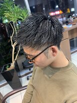 クリアオム 獨協大学前店(CLEAR homme)&nbsp;王道黒髪アップバング