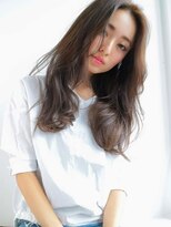 ソヨン 南草津店(SOYON)&nbsp;韓国風センターパート　リラクシーロング　フォギーベージュ