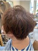 無造作ショート