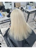 ブロンドカラーシアーカラー抜きっぱなし成増地下鉄成増