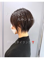 トッカ ヘアアンドトリートメント 難波店&nbsp;小顔似合わせカット愛されクールショート20代/30代40代50代/難波