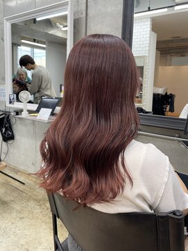 ブリッツバイレボ 船橋(BLITZ by REVO) 透明感ピンクブラウン/ブリーチなしダブルカラー