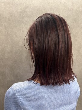 グラフィー(graphy) ブリーチなし×大人オリエンタルピンクブラウン