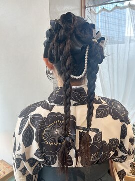 ソースバンダイ 万代(SOURCE) 卒業式ヘアセット
