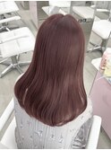 カシスレッド/ピンクベージュ/ダブルカラー