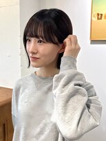 エニエンメイクス 立川(ENIEN MAKE'S)&nbsp;切りっぱなしボブ、ミニボブ、外ハネボブ