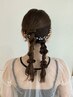 ヘアセット・ヘアアレンジ/￥4950