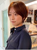 ショートヘア/大人ショート/丸みショート/小顔ショート