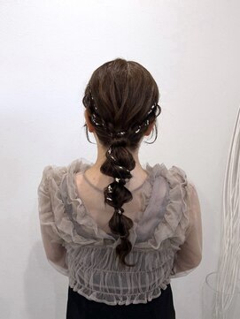 エヌユー(nu) 結婚式ヘアセット