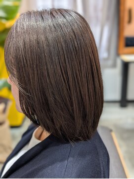 明るめカラー&METEOトリートメント