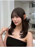 韓国風艶感レイヤーカット