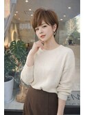 ニュアンスひし形レイヤーショート