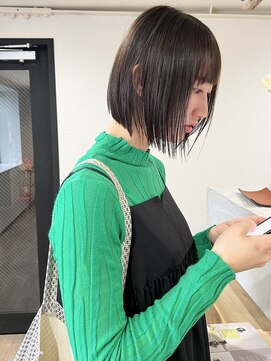 エモ(emo.) 20代/30代/40代/船橋ボブ/艶感ボブ/ボブ 【村松】