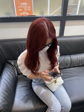 ヘアメイク ルカ(HAIR MAKE LUKA) チェリーレッド