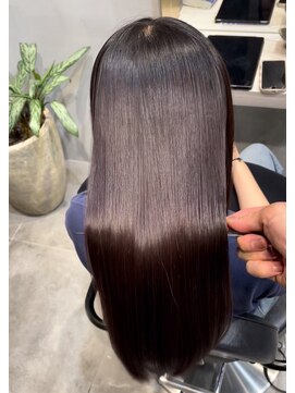 ジェコ ブラン(gecko. brun) ビフォーあり/美髪矯正/まとまり髪/ナチュラル #武蔵小山美容室