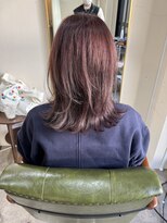 エムドット ヒロシマ(m. HIROSHIMA)&nbsp;ラベンダーピンク×ボブレイヤー