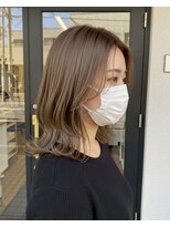 アズグロウヘアー(AS GROW HAIR)&nbsp;シースルーバングの丸みショート