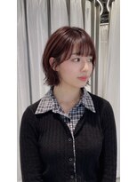 ハーツオオサカ(HE:ARTS OSAKA)&nbsp;レイヤーボブ×ピンクブラウン