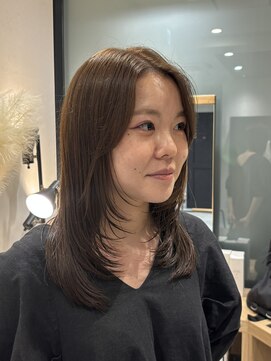 スミス 秋葉原(Smith) 顔周りレイヤー小顔レイヤーミディアムレイヤー