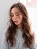 韓国発『コテ巻き風』無重力パーマ￥25000
