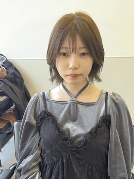 ゴウトゥデイシェアサロン 町田店(GO TODAY SHAiRE SALON) レイヤーボブ×ブリ無しミルクティー