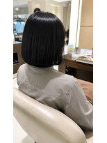 ヘア&エステ ヒロイン 西武池袋店&nbsp;大人上品コンパクトミニマムボブスタイルヘア。