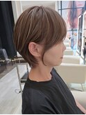 イメチェンウルフショートレイヤーカット30代40代50代田嶋37A