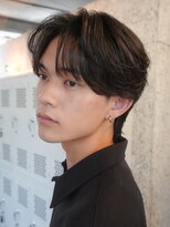 フィフス 大分(fifth)&nbsp;大分ニュアンスパーマフェザーパーマメンズカットセンターパート