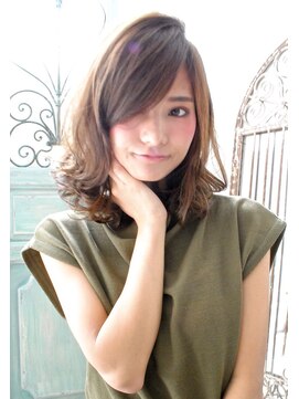 リッコ 横浜(ricco) ☆大人可愛いセミディmak