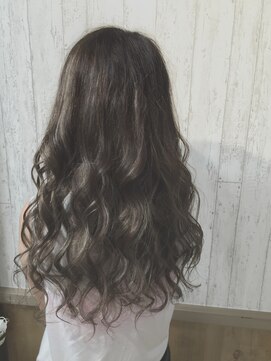 アンク クロス 関内店 ハイライトグレージュグラデーション 【mifuyu】