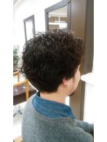 美容室 ボヌール&nbsp;【ボヌール】ふんわりツヤ感パーマ【メンズも大歓迎】
