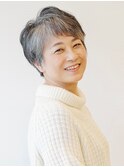 【えがお美容室】50代60代にオススメ☆柔らかナチュラルショート