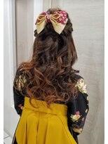 エイト 上野店(EIGHT ueno)&nbsp;【EIGHT 上野】佐藤  卒業式ハーフアップ