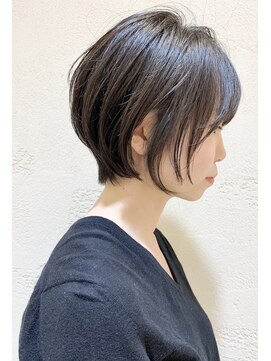 モリオ フロム ロンドン サッポロファクトリー店(morio FROM LONDON) 【morio札幌】札幌ショート大人かわいい黒髪ショートボブ